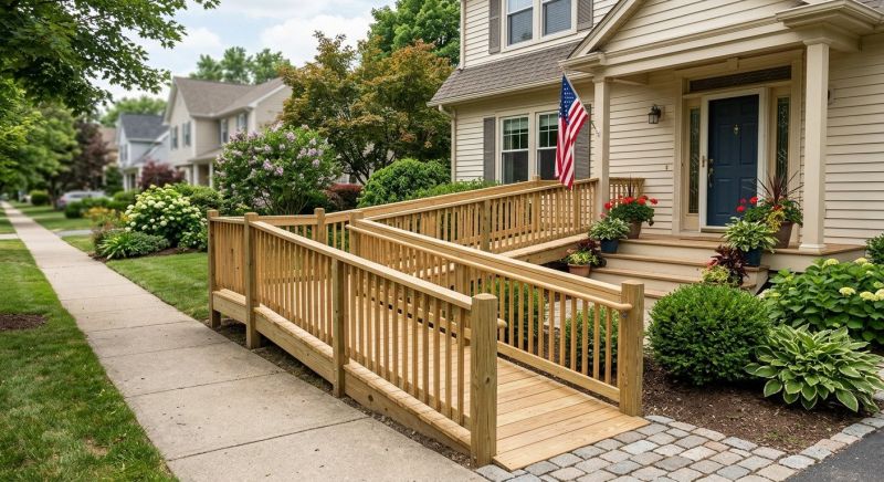 Entrance Ramp Installation in Kansas City, KS